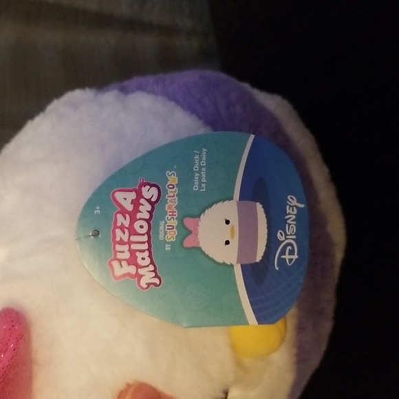 Squishmallows Daisy Duck Disney Fuzzamallow - Picture 3 of 4